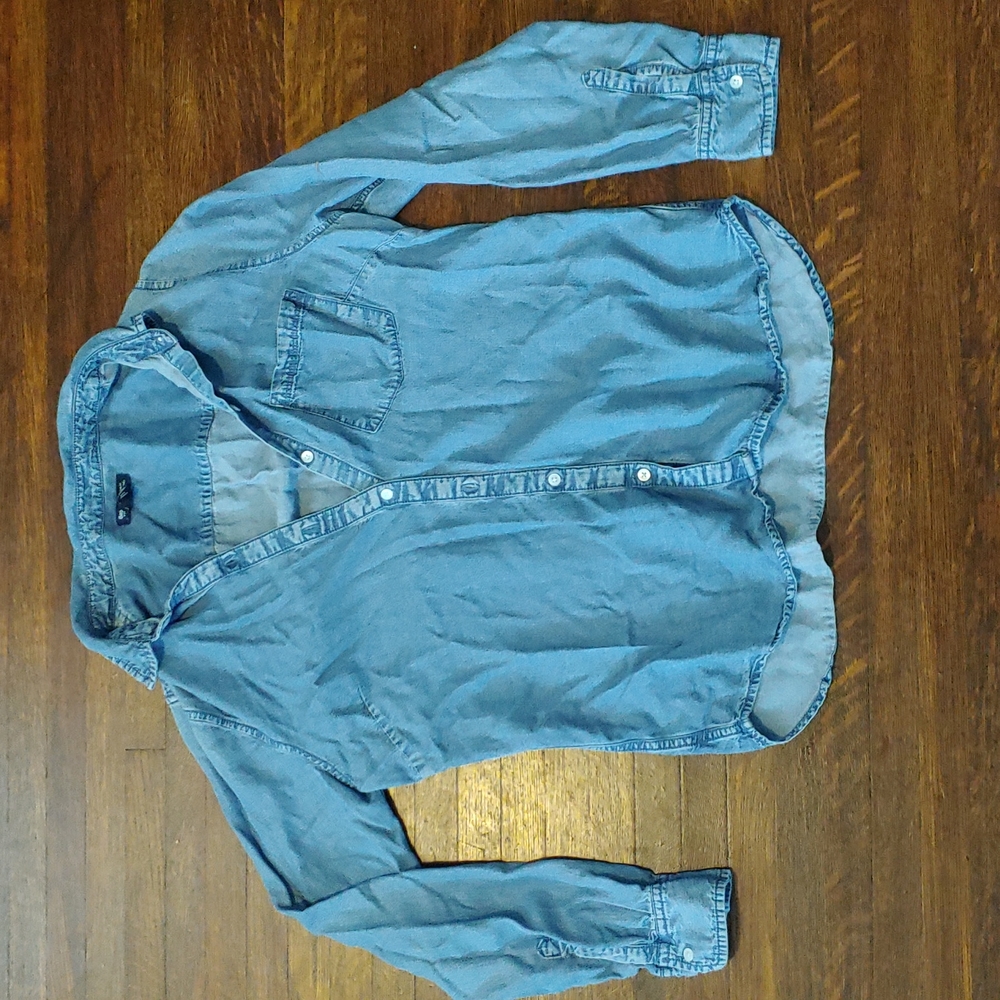 Gap Denim Button-Up Shirt